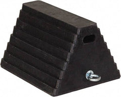Buyers Products - 10" Wide x 6" High x 8" Deep, Rubber Wheel Chock - Americas Industrial Supply
