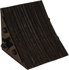 Buyers Products - 8-3/4" Wide x 8" High x 8" Deep, Rubber Wheel Chock - Americas Industrial Supply