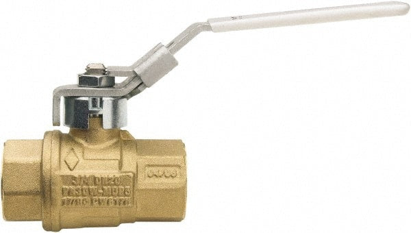 Full Port Bi-Directional Manual Ball Valve: 1/4″ Pipe, Full Port NPT