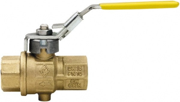 Full Port Manual Ball Valve: 1/4″ Pipe, Full Port NPT