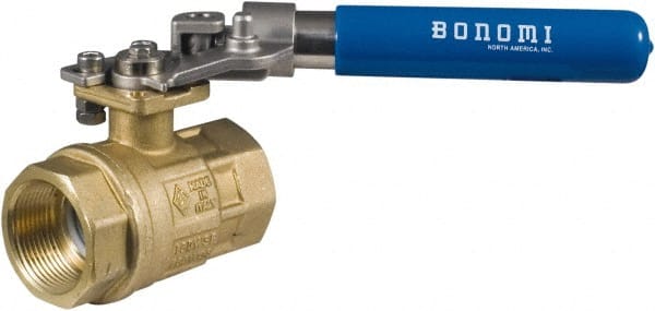 Full Port Bi-Directional Manual Ball Valve: 1/2″ Pipe, Full Port NPT