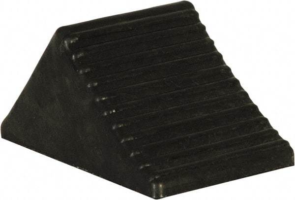 Buyers Products - 5" Wide x 5" High x 6" Deep, Rubber Wheel Chock - Americas Industrial Supply
