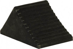Buyers Products - 5" Wide x 5" High x 6" Deep, Rubber Wheel Chock - Americas Industrial Supply