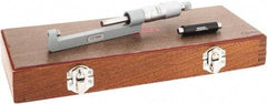 SPI - 2 to 3" Range, Mechanical Hub Micrometer - 0.0001" Graduation, 0.0002" Accuracy, Rotating Spindle - Americas Industrial Supply
