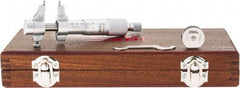 SPI - 5 to 30mm, Mechanical Inside Micrometer - 0.01mm Graduation, 0.007mm Accuracy, Ratchet Stop Thimble - Americas Industrial Supply