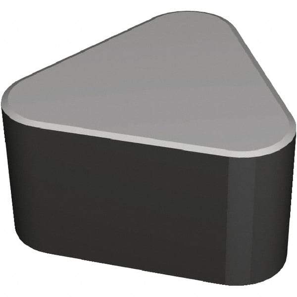Kennametal - TNGN334 Grade KBK45 Carbide Turning Insert - TiN Finish, 60° Triangle, 3/8" Inscr Circle, 3/16" Thick, 1/16" Corner Radius - Americas Industrial Supply