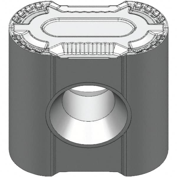 Kennametal - LNUX191950 RRF Grade KCP10B Carbide Turning Insert - TiOCN Finish, 3/4" Inscr Circle, 3/4" Thick, 5mm Corner Radius - Americas Industrial Supply