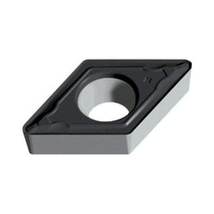 Walter - DCMT21.51 PF Grade WPP20S Carbide Turning Insert - 55° Diamond, 1/4" Inscr Circle, 3/32" Thick, 0.4mm Corner Radius - Americas Industrial Supply