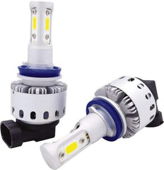 PRO-SOURCE - 5,000 Lumens, 12-24 VDC, H8, H9 & H11 LED Headlight - 6500K Cool White Color Scale, 45 Low/High Watt, 30,000 to 50,000 Average Life Hours - Americas Industrial Supply