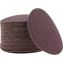 SIA Abrasives - 5" Diam, 40 Grit Aluminum Oxide Adhesive PSA Disc - Very Coarse Grade, D Weighted Paper Backing, For Low Speed Dual-Action Sanders, Orbital Sanders - Americas Industrial Supply