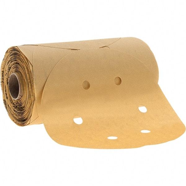 SIA Abrasives - 6" Diam, 800 Grit, Aluminum Oxide Hook & Loop Disc - Ultra Fine Grade, Cloth Backing - Americas Industrial Supply