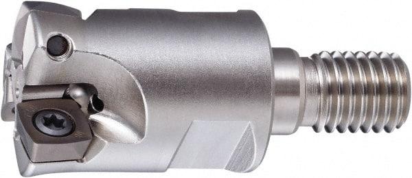 Indexable High-Feed Face Mills; Minimum Cutting Diameter: 19.40 mm; Maximum Cutting Diameter: 28.00 mm; Maximum Depth Of Cut: 35.00 mm; Compatible Insert Size Code: 07; Maximum Ramping Angle: 0; Series: 78015; Cutter Style: PHC; Number of Cutter Inserts: