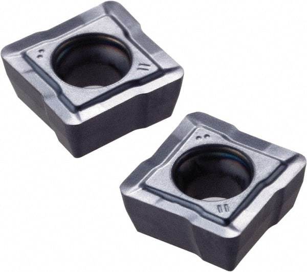 OSG - XCMT125010 Grade CK110 Carbide Indexable Drill Insert - Uncoated, Square, 12.57mm Inscribed Circle - Americas Industrial Supply