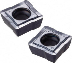OSG - XCMT125010 Grade CK110 Carbide Indexable Drill Insert - Uncoated, Square, 12.57mm Inscribed Circle - Americas Industrial Supply