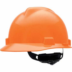 MSA - ANSI Type I Class E 4-Point Ratchet Short Brim Hard Hat - Americas Industrial Supply