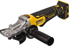 DeWALT - 5" Wheel Diam, 9,000 RPM, Cordless Angle & Disc Grinder - 5/8-11 Spindle, 20 Volts - Americas Industrial Supply