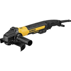 DeWALT - 7" Wheel Diam, 8,500 RPM, Corded Angle & Disc Grinder - 5/8-11 Spindle, 13 Amps - Americas Industrial Supply