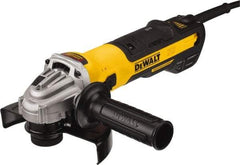 DeWALT - 5 & 6" Wheel Diam, 9,000 RPM, Corded Angle & Disc Grinder - 5/8-11 Spindle, 13 Amps - Americas Industrial Supply