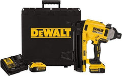 DeWALT - Cordless Concrete Nailer - 0.14 Gauge Nail Diam, 1/2 to 2-1/4" Long Nail, Lithium-Ion Batteries Not Included - Americas Industrial Supply