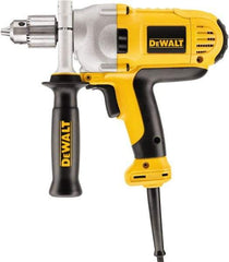 DeWALT - 1/2" Keyed Chuck, 1,250 RPM, Mid-Handle Grip Electric Drill - 10.5 Amps, Reversible - Americas Industrial Supply