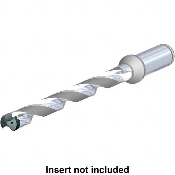 Kennametal - Series KenTIP FS, Head Connection E, 12xD, 12mm Shank Diam, Drill Body - 45mm Drill Body Length to Flange, KTFS Toolholder, 7.5mm Nose Diam, 162mm OAL, 162mm Drill Body Length, 103.5mm Flute Length - Americas Industrial Supply