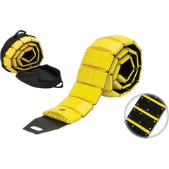 TAPCO - 120" Long x 8-3/4" Wide x 1-3/4" High, Speed Bump - Yellow, Plastic - Americas Industrial Supply