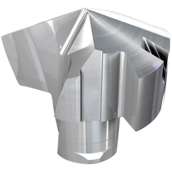 Iscar - Series ICN, 11.5mm Diam Grade IC08 Replaceable Drill Tip - Carbide, Uncoated, 11 Seat Size - Americas Industrial Supply