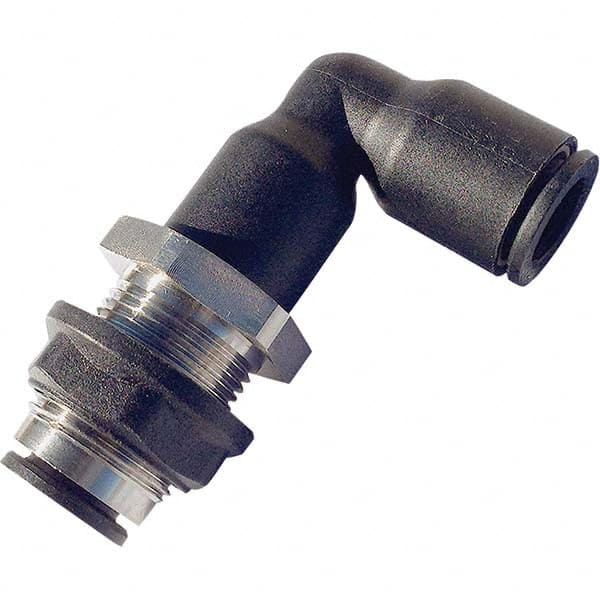 Legris - Plastic Push-To-Connect Tube Fittings Type: Bulkhead Union Tube Outside Diameter (mm): 14 - Americas Industrial Supply