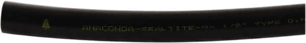Anaconda Sealtite - 1-1/4" Trade Size, 250' Long, Flexible Liquidtight Conduit - Galvanized Steel & PVC, 1-1/4" ID, Black - Americas Industrial Supply