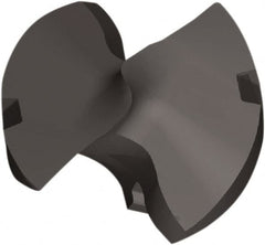 Kennametal - Series KTFS, 7.1mm Diam Grade KCP15A 143° Replaceable Drill Tip - Americas Industrial Supply