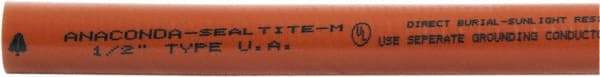 Anaconda Sealtite - 1/2" Trade Size, 1,000' Long, Flexible Liquidtight Conduit - Galvanized Steel & PVC, 12.7mm ID - Americas Industrial Supply