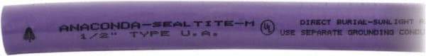 Anaconda Sealtite - 3/4" Trade Size, 1,000' Long, Flexible Liquidtight Conduit - Galvanized Steel & PVC, 19.05mm ID - Americas Industrial Supply