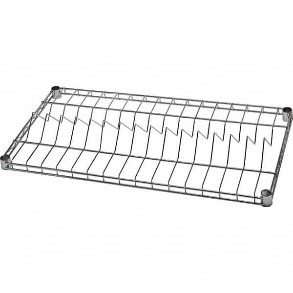 Quantum Storage - 1 Shelf Wire Shelving Unit - 18" Wide x 36" Deep, - Americas Industrial Supply