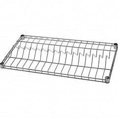 Quantum Storage - 1 Shelf Wire Shelving Unit - 18" Wide x 36" Deep, - Americas Industrial Supply