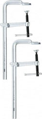 Bessey - 4-3/4" Throat Depth, 6" Max Capacity, Standard Sliding Arm Clamp - 1,330 Lb Clamping Pressure, 5/8" Spindle Diam - Americas Industrial Supply