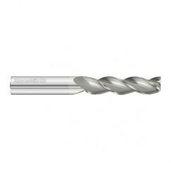 5/8 Dia. x 6 Overall Length 3-Flute Square End Solid Carbide SE End Mill-Round Shank-Center Cut-FC5 - Americas Industrial Supply
