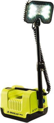 Pelican Products, Inc. - 10.8 Volt, 22 Watt, Cordless, LED Portable Handheld Work Light - 12.6" Cord, 1,500 Lumens, Polycarbonate, 15.4" Long - Americas Industrial Supply