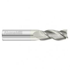 3/4 Dia. x 4 Overall Length 3-Flute Square End Solid Carbide SE End Mill-Round Shank-Center Cut-FC19 - Americas Industrial Supply