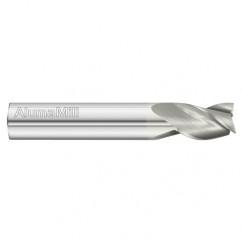3/8 Dia. x 2-1/2 Overall Length 3-Flute Square End Solid Carbide SE End Mill-Round Shank-Center Cut-FC19 - Americas Industrial Supply