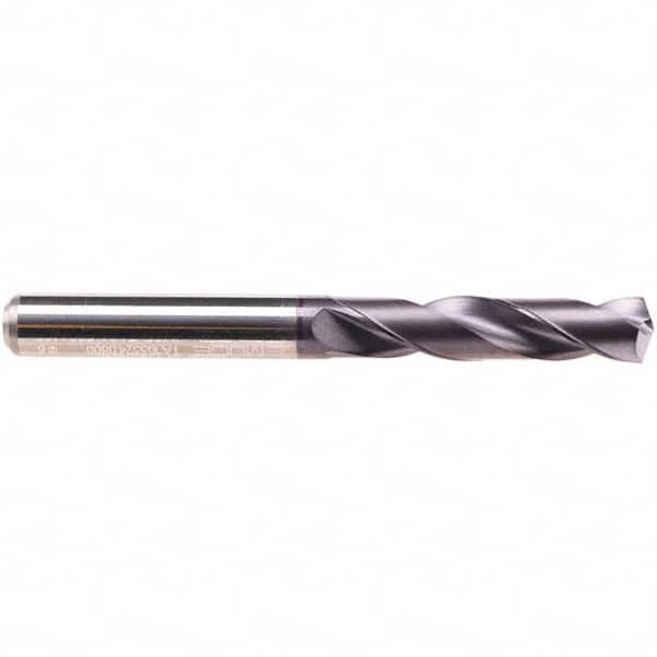 Emuge - 9.7mm 140° Spiral Flute Solid Carbide Screw Machine Drill Bit - Americas Industrial Supply