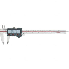 SPI - 0 to 200mm Range, 0.01mm Resolution, Electronic Caliper - Stainless Steel with 50mm Stainless Steel Jaws, 0.03mm Accuracy, Micro USB Output - Americas Industrial Supply