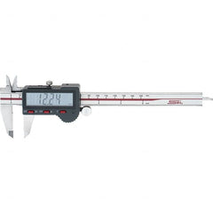 SPI - 0 to 150mm Range, 0.01mm Resolution, Electronic Caliper - Stainless Steel with 40mm Stainless Steel Jaws, 0.02mm Accuracy - Americas Industrial Supply