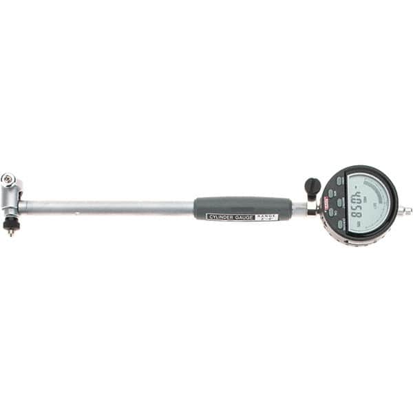 SPI - 50mm, 150mm Deep, Electronic Bore Gage - Up to 0.018mm Accuracy, 0.002mm Resolution, Data Output, Includes Indicator - Americas Industrial Supply