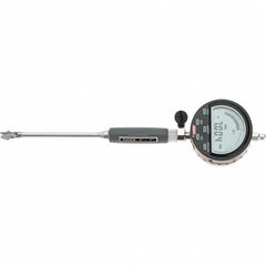 SPI - 10mm, 100mm Deep, Electronic Bore Gage - Up to 0.012mm Accuracy, 0.002mm Resolution, Data Output, Includes Indicator - Americas Industrial Supply