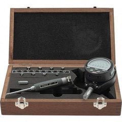 SPI - 6 to 10mm, 40mm Deep, Electronic Bore Gage - Up to 0.012mm Accuracy, 0.002mm Resolution, Data Output, Includes Indicator - Americas Industrial Supply