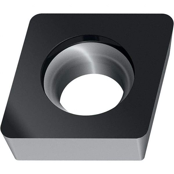 Walter - CCMW32.52 RK6 Grade WKK20S Carbide Turning Insert - TiCN/Al2O3 Finish, 80° Parallelogram, 3/8" Inscr Circle, 5/32" Thick, 1/32" Corner Radius - Americas Industrial Supply