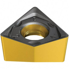 Iscar - H690 WNMU070516 MM Grade IC808 Carbide Milling Insert - TiAlN/AlTiN/TiN Finish, 5.7mm Thick, 11.5mm Inscribed Circle, 1.6mm Corner Radius - Americas Industrial Supply