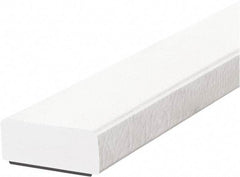 PRO-SAFE - 39" Long, Polyurethane Foam Type D Surface Guard - White, 1" High x 2" Wide Side - Americas Industrial Supply
