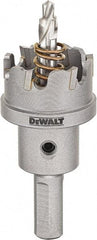 DeWALT - 1-1/8" Diam, 1/4" Cutting Depth, Hole Saw - Carbide-Tipped Saw, Toothed Edge - Americas Industrial Supply