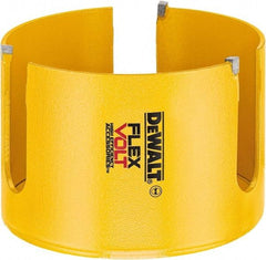 DeWALT - 4-1/4" Diam, 2" Cutting Depth, Hole Saw - Carbide-Tipped Saw, Toothed Edge - Americas Industrial Supply